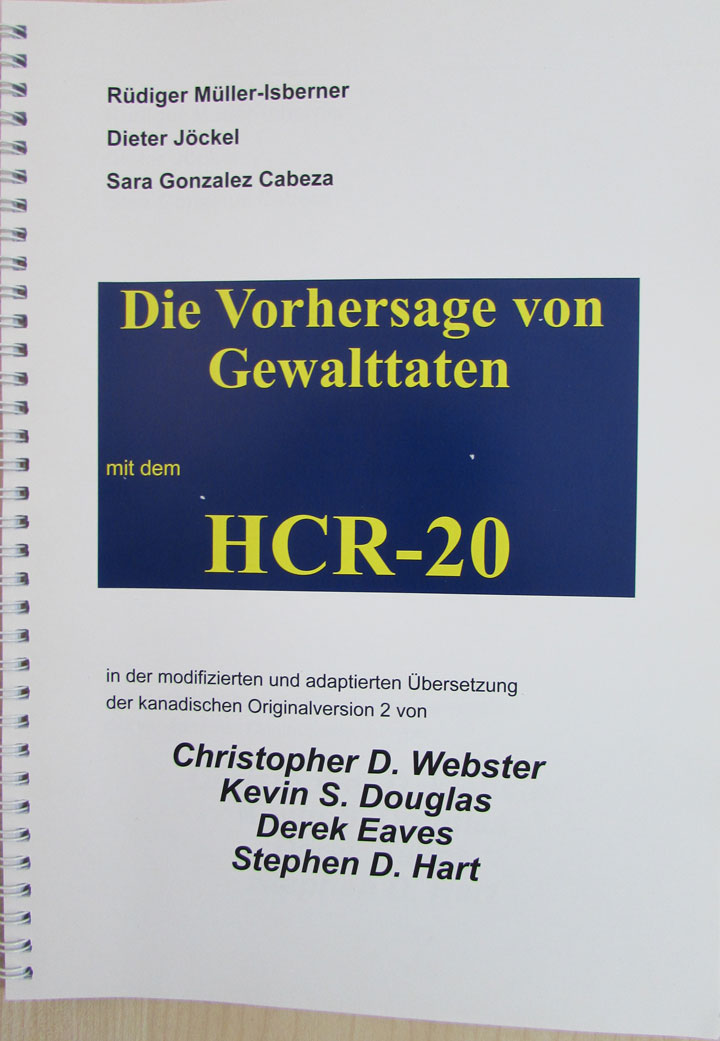 Buchcover von Die Vorhersage von Gewalttaten mit dem HCR 20..