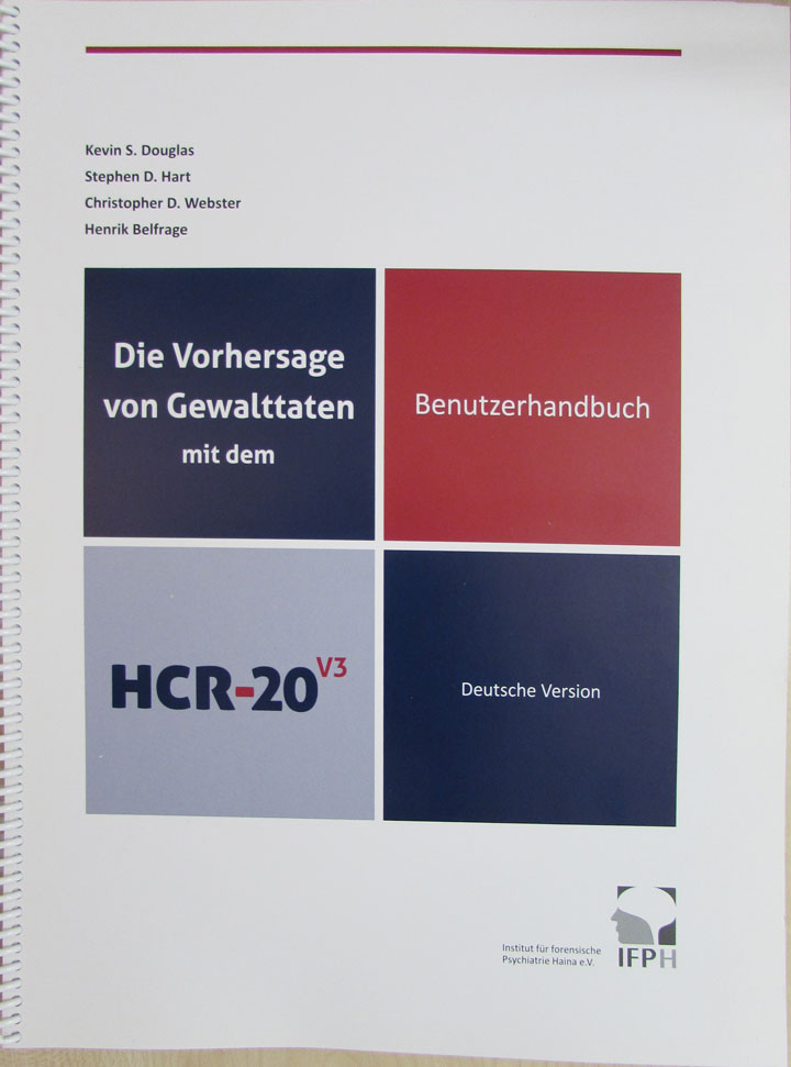 Buchcover von Die Vorhersage von Gewalttaten mit dem HCR 20 Version 3.