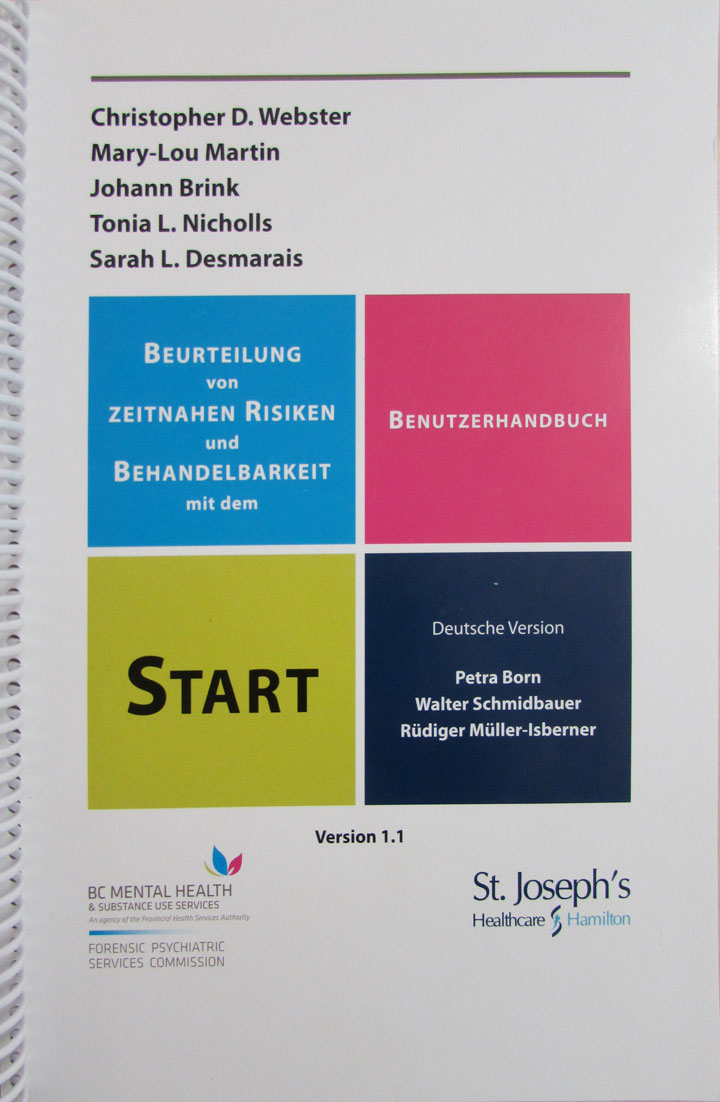 Buchcover von START - Version 1.1 (Deutsche Version).